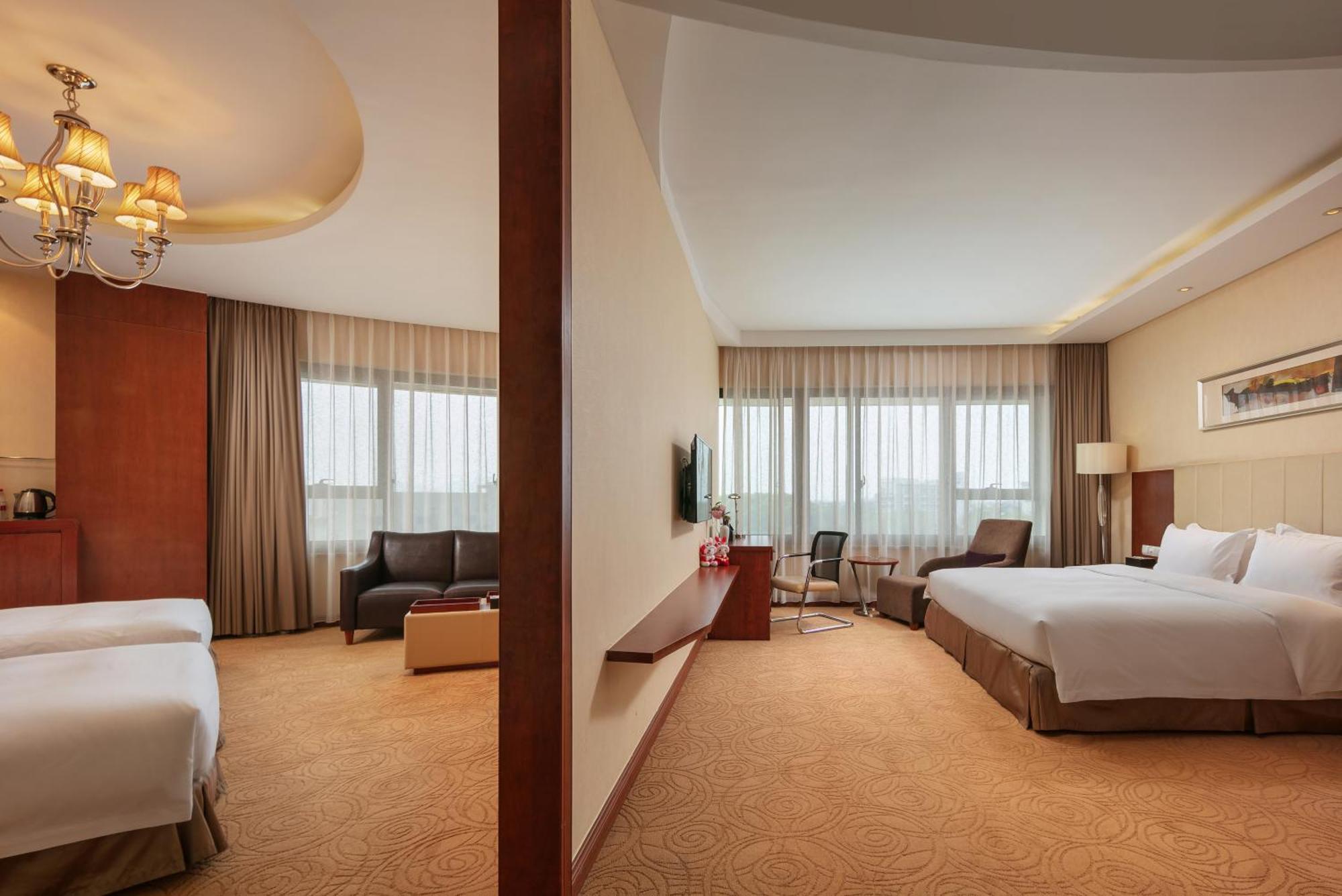 Landison Airport Hotel Hangzhou Exterior foto
